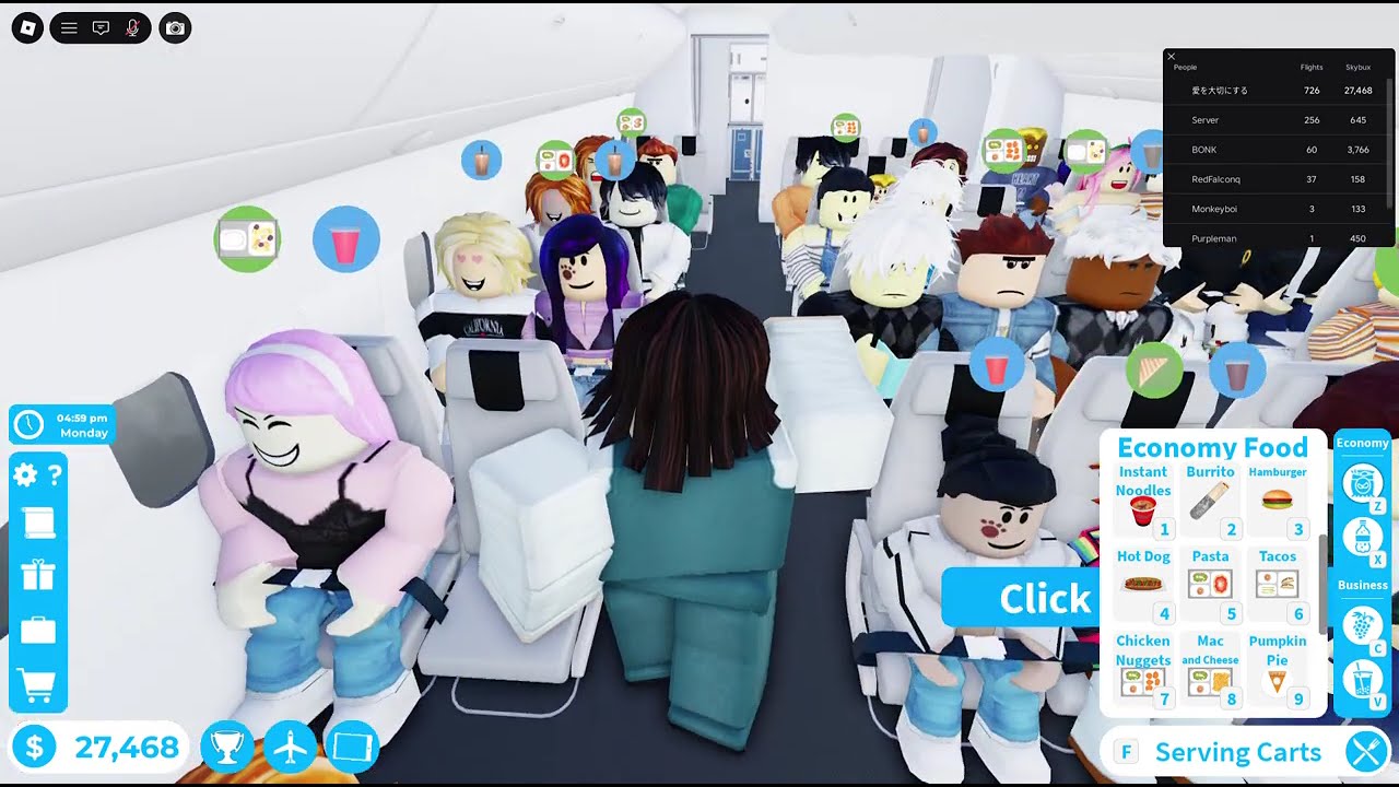 Part 1: Cabin Crew Simulator with me on Altsinate Airlines! [Roblox]