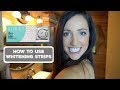 How to Use Teeth Whitening Strips (ft BURST)