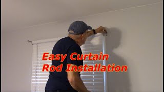 How To Hang A Curtain Rod