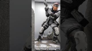 First 4 Figures Solid Snake Statue Short #metalgearsolid #videogames #retrogaming #statue #konami