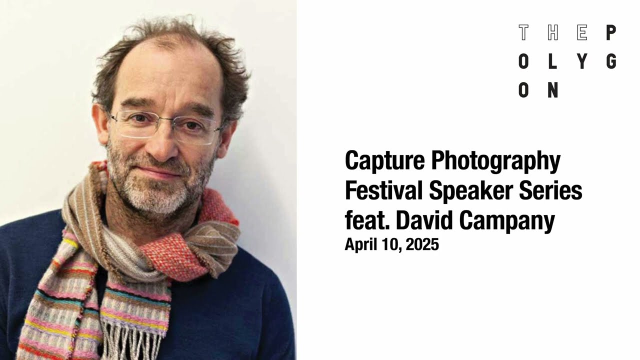 David Campany - Capture Photography Festival Speaker Series