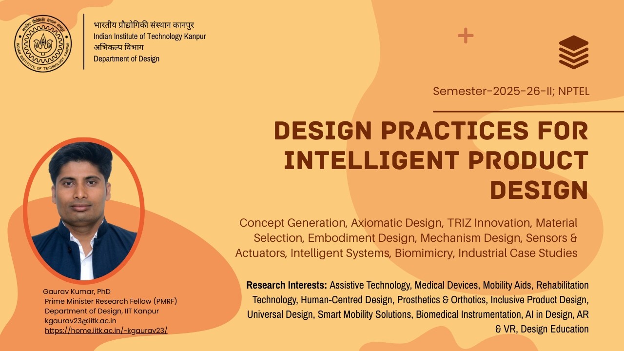 Intelligent Product Design – Week 1 | Evolution of Design, Robots & Axiomatic Design