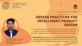 Intelligent Product Design – Week 1 | Evolution of Design, Robots & Axiomatic Design