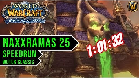 NAXXRAMAS 25 Speedrun - Rogue pov | guild: tuff [Grobbulus] - 1:01:32