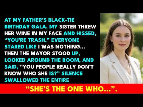 My Sister Threw Wine In My Face At Dad’s Black-Tie Birthday Party & Hissed, ‘You’re Trash.’ Then…