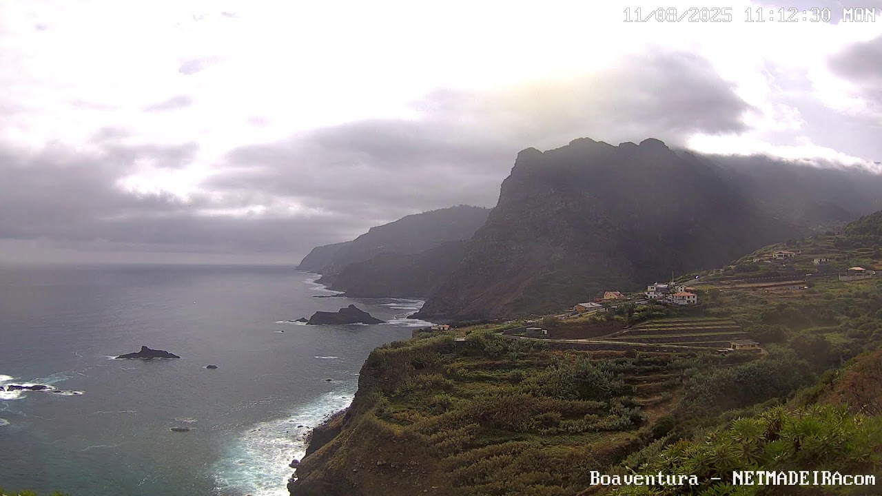 Webcam LIVE @ Boaventura - Madeira / Portal Netmadeira