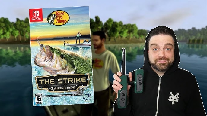 Vara de pesca para Nintendo Switch, acessórios de jogos de pesca  compatíveis com Nintendo Switch Legendary Fishing - Nintendo Switch  Standard Edition e Bass Pro Shops: The Strike Championship Edition