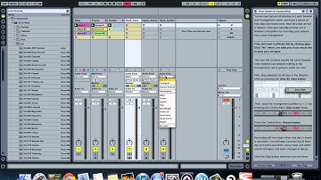 Setup Submix for Live Performance with Ableton Live!