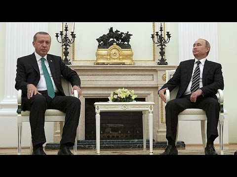 Erdoğan düşürülen Rus uçağıyla ilgili Putin'e üzüntülerini bildirdi