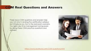 Ace4sure CISM Practice Test Questions Answers screenshot 5