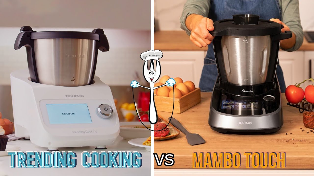 😱COMPARATIVA de Robots de cocina: Trending Cooking vs Mambo Touch🥰