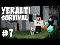 ARAMADAN ELMAS BULAN NOOB - Minecraft, Yeraltı Modlu Survival #7