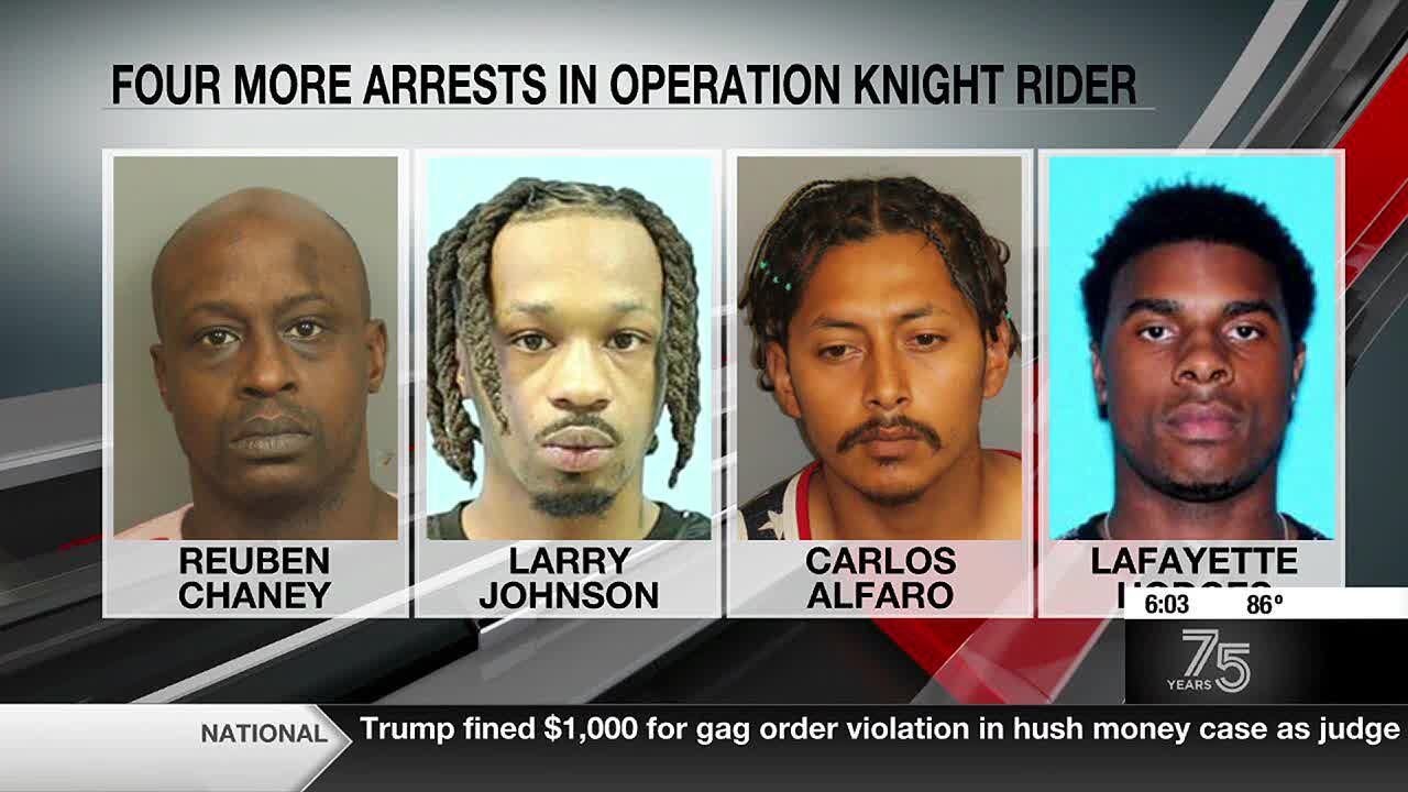 Four more arrest in Operation Knight Rider - YouTube