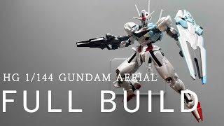 HG 1/144 GUNDAM AERIAL | ASMR | FULL BUILD | The Witch From Mercury