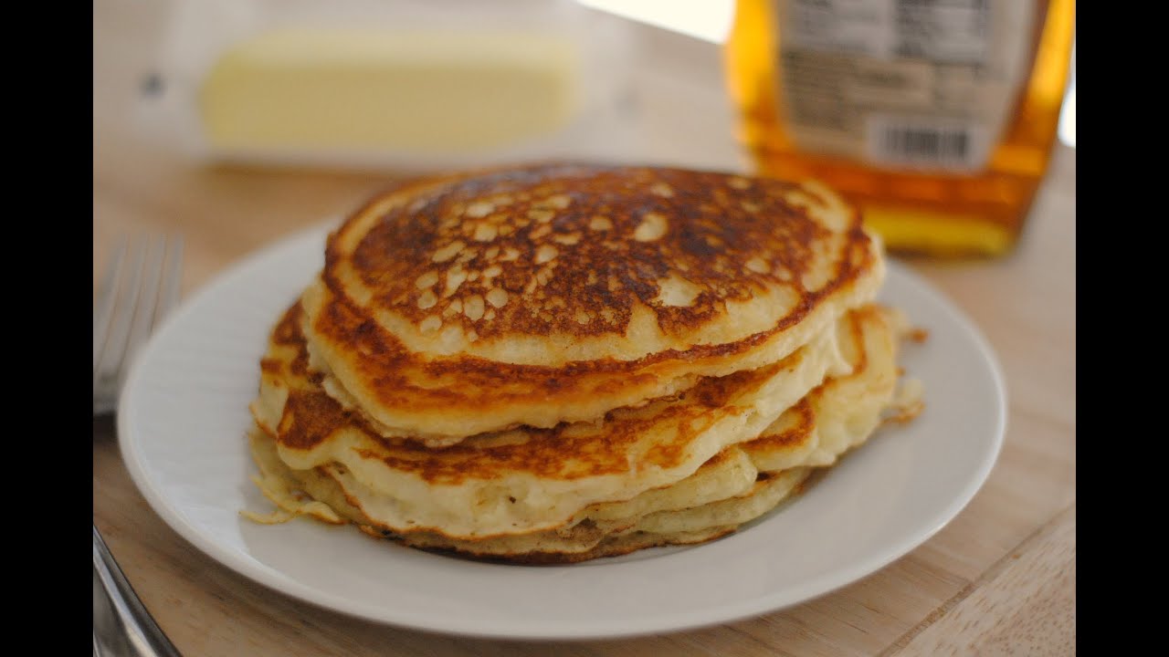 PANCAKES | Cómo Hacer Pancakes de Suero de Leche (Buttermilk) | SyS -  YouTube