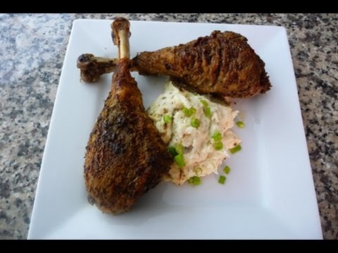 Oven Roasted Turkey Legs Easy Thanksgiving Dinner-11-08-2015