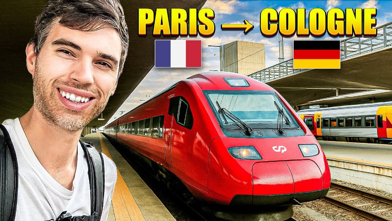 I Tried France's 300km/h High Speed Train (Paris to Cologne)