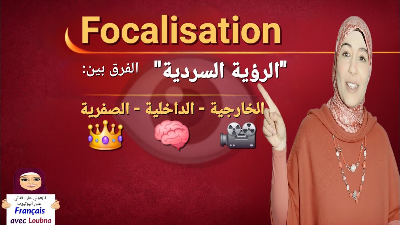 La focalisation الرؤية السردية كاملة: أنواعها والفرق بين الراوي، المؤلف، والشخصية