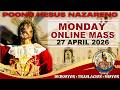Quiapo Church Live Mass Today • 27 April  2026 • LUNES