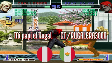 @kf2k2pls: Mi papi el Rugal (PE) vs GT/RUGALERA3000 (MX) [KOF 2002 Plus kf2k2 Fightcade] Jan 24