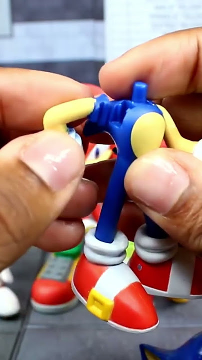 Sonic Buildable Figure! #sonictoys #sonicthehedgehog #review