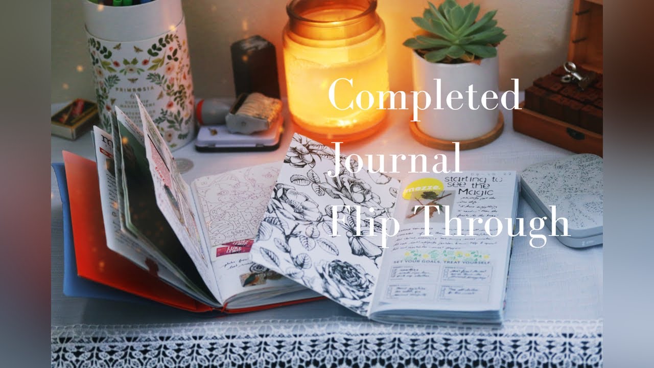 Completed Journal Flip Through | Traveler's Notebooks (no talking)