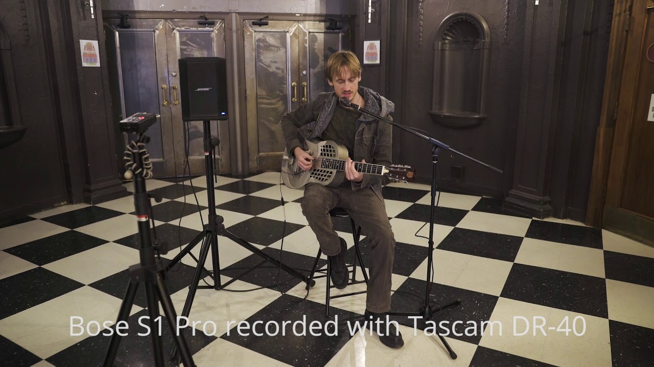 Bose S1 Pro portable PA sound demo | Crutchfield video