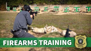 Michigan Conservation Officer: Firearms Training