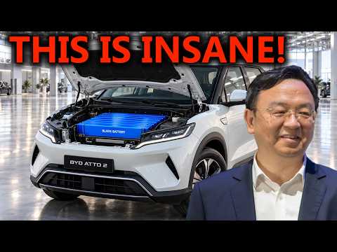 BYD JUST RELEASED A NEW EV BATTERY With 1,000-Mile Range & 5-Minute Charge!