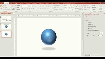 HOW TO CREATE 3D SPHERE IN MICROSOFT POWER POINT