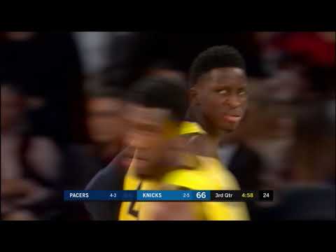 Indiana Pacers Highlights vs. New York Knicks - Oct. 31, 2018