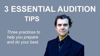 How to Ace Your Audition - A Quick Tip