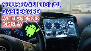 Android Head unit - Digital Dashboard with "Torque" application screenshot 2