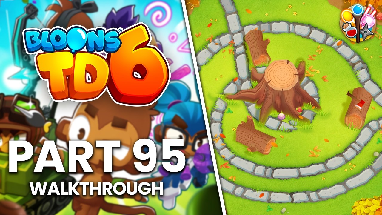 Bloons TD 6 - Part 95 | Tree Stump Magic Monkeys Only (No Commentary Walkthrough)
