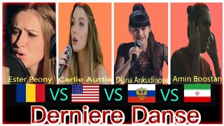 Indila - Dernière Danse COVER ।। Ester Peony  VS Charlei Auttie VS Diana Ankudinova VS Amin Boostan