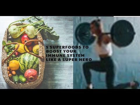 5 Superfoods to boost your Immune System like a Super Hero - YouTube