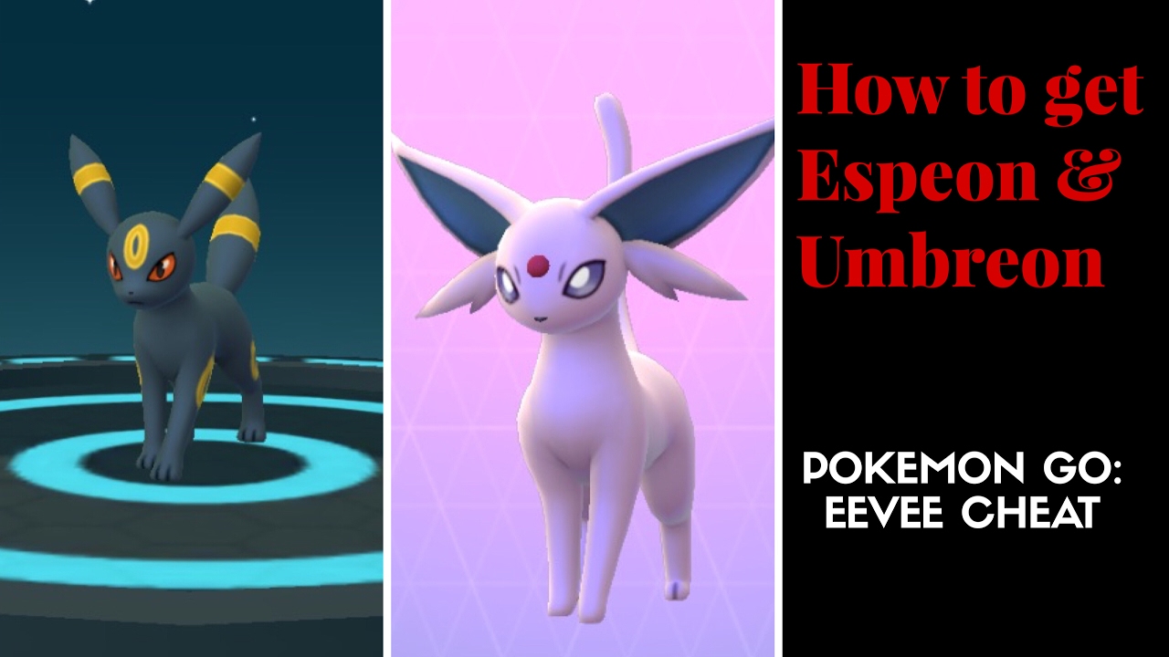 Pokémon Go SECRET - How to Evolve Eevee into Umbreon & Espeon! 
