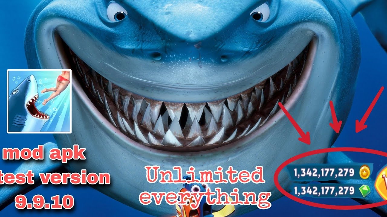 the great white shark gameplay hungry Shark evolution hacked version