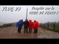 Compostelle vlog 24  tempte sur la cruz de ferro  