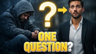 “He Had Nothing… Until ONE Question Changed His Life” #foryoupage #MoralStory #question 