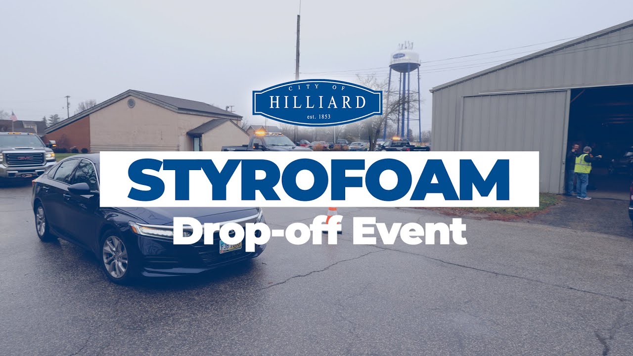 Hilliard's Styrofoam Drop-off Event - See The Densifier In Action!