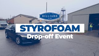 Hilliard's Styrofoam Drop-off Event - See The Densifier In Action!