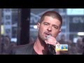 Robin Thicke: Get Her Back (Good Morning America) (LIVE)