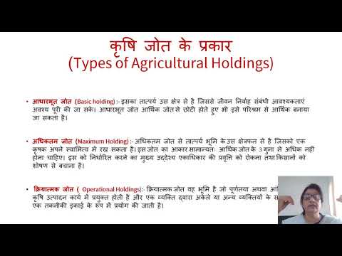 M.A.(P/F): Relation Between Farm  Size and Productivity (Dr. Manju Yadav)