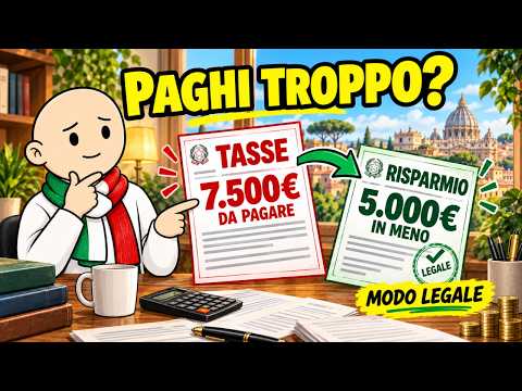 Video Gli Italiani che Pagano le Tasse: Quanto Possono Risparmiare Davvero in Modo Legale?