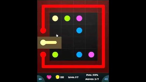 FLOW GAME ON FACEBOOK - LEVEL 57 BEGINNERS PACK