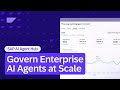SAP AI Agent Hub: Govern Enterprise AI Agents at Scale | Overview