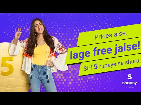 It Happens Only On Shopsy | Products starting at Rs. 5 | Sara Ali Khan