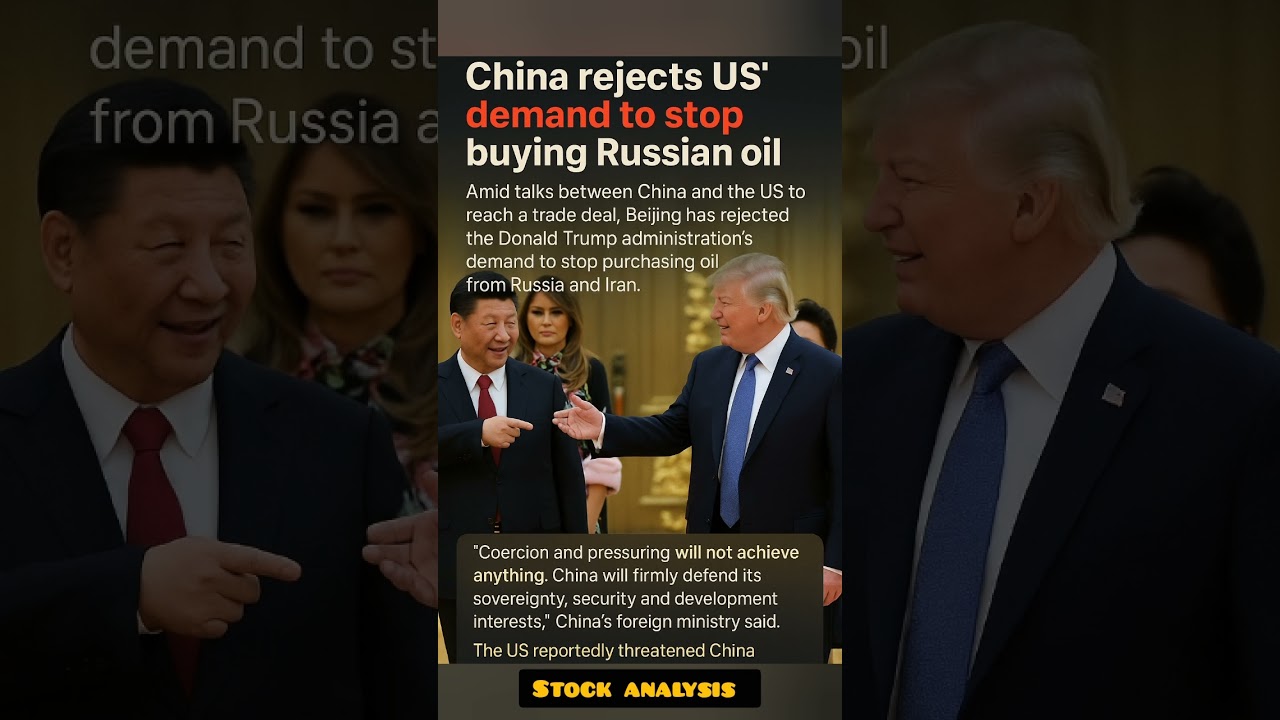 "China Slaps Back at US Over Russian Oil!"