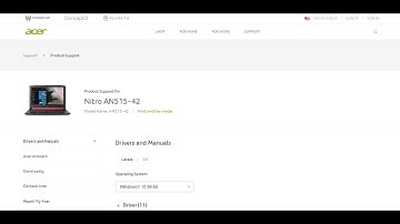 How to download nitrosense for Acer Nitro 5